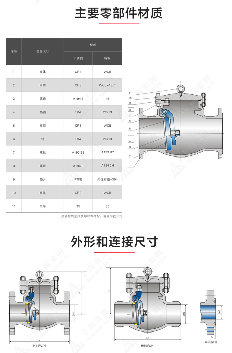 H44型国标旋启式止回阀_MILAN米兰体育（中国）官方网站结构图.jpg